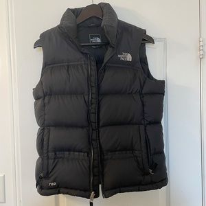 North face puffer vest